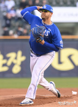 후라도 '야구주머니 가동'[포토]