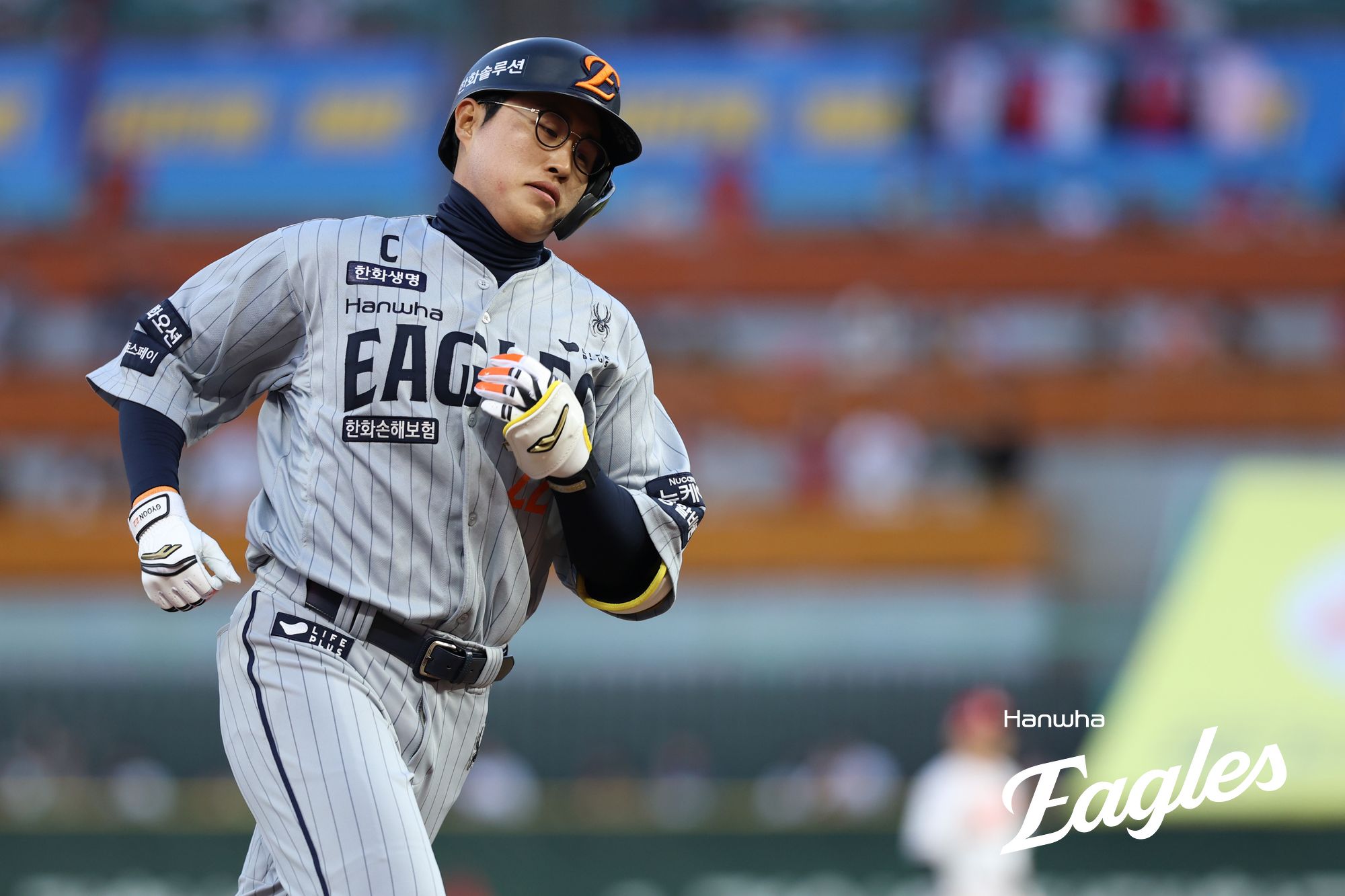 16일 인천SSG랜더스필드에서 열린 2025 신한 SOL Bank KBO리그 한화 이글스와 SSG 랜더스의 경기, 한화가 10-4 승리를 거두고 3연승을 달성했다. 채은성은 시즌 첫 홈런 포함 3안타를 기록했다. 한화 이글스