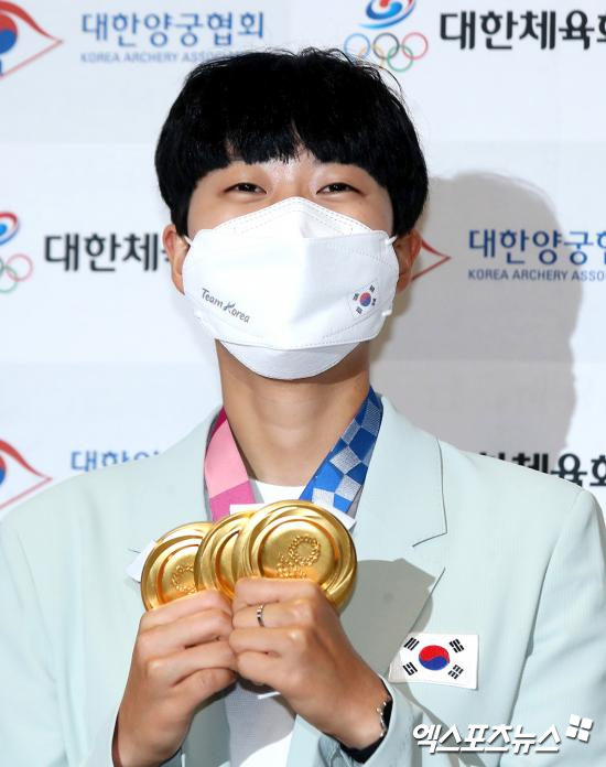 안산은 18일 강원 원주양궁장에서 끝난 2025 양궁 국가대표 최종 2차 평가전에서 리커브 여자부 3위를 차지, 올해 열리는 주요 국제대회에 출전할 자격을 얻은 뒤 이렇게 말했다. 엑스포으뉴스DB