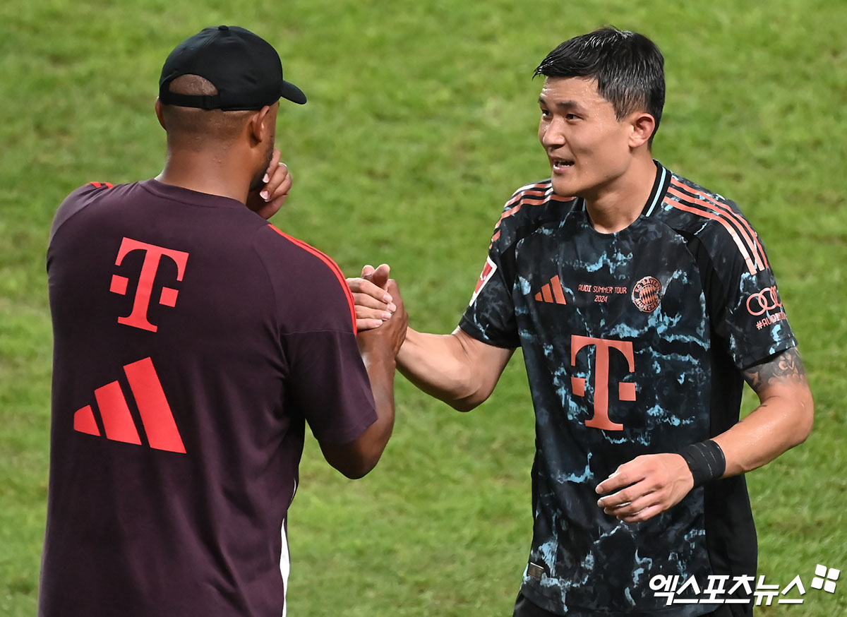 독일 매체 TZ는 지난 7일(한국시간) 뱅상 콤파니 감독이 여름에 열리는 국제축구연맹(FIFA) 클럽월드컵 출전을 위해 김민재가 남은 시즌 아킬레스 건염과 발 부상으로 휴식을 부여받을 거라고 전했다. 엑스포츠뉴스DB