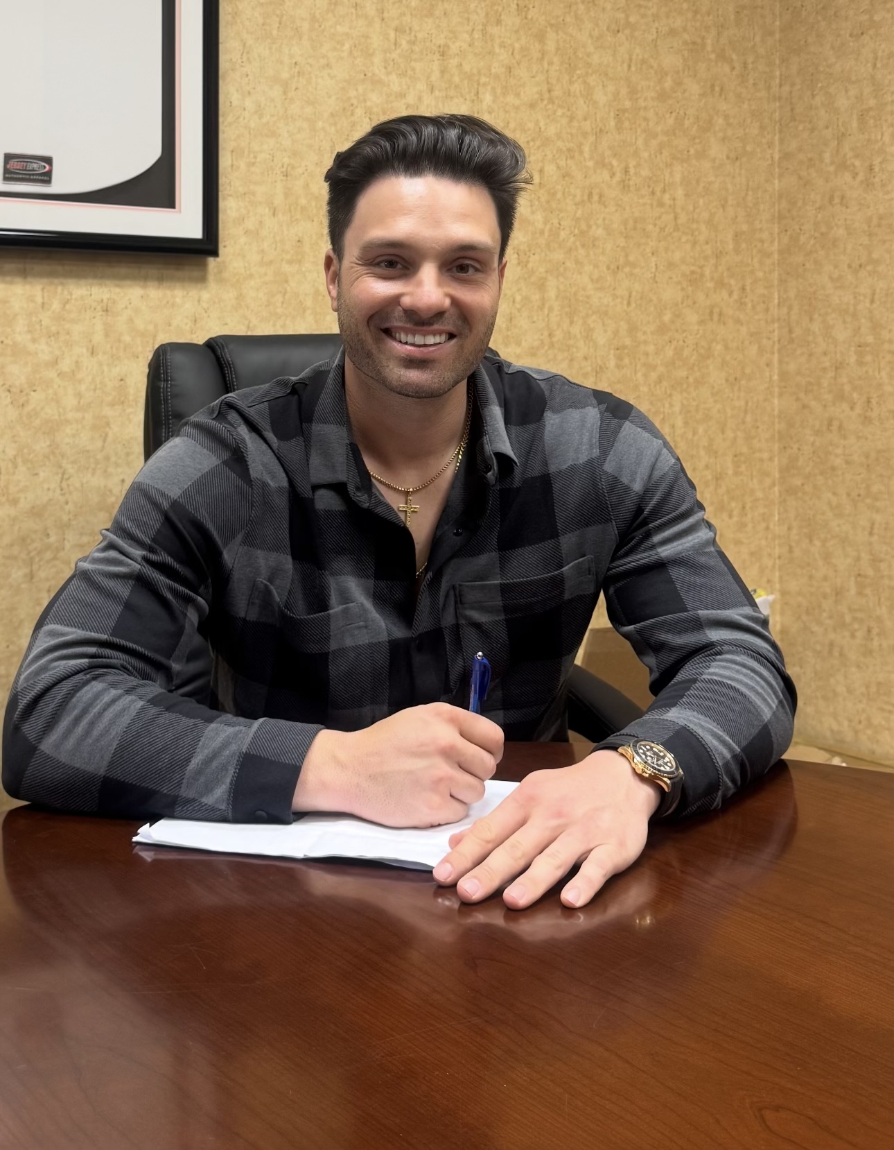 SSG 랜더스와 대체 외국인 선수 계약을 맺은 미국 출신 타자 라이언 맥브룸. 사진 SSG 랜더스