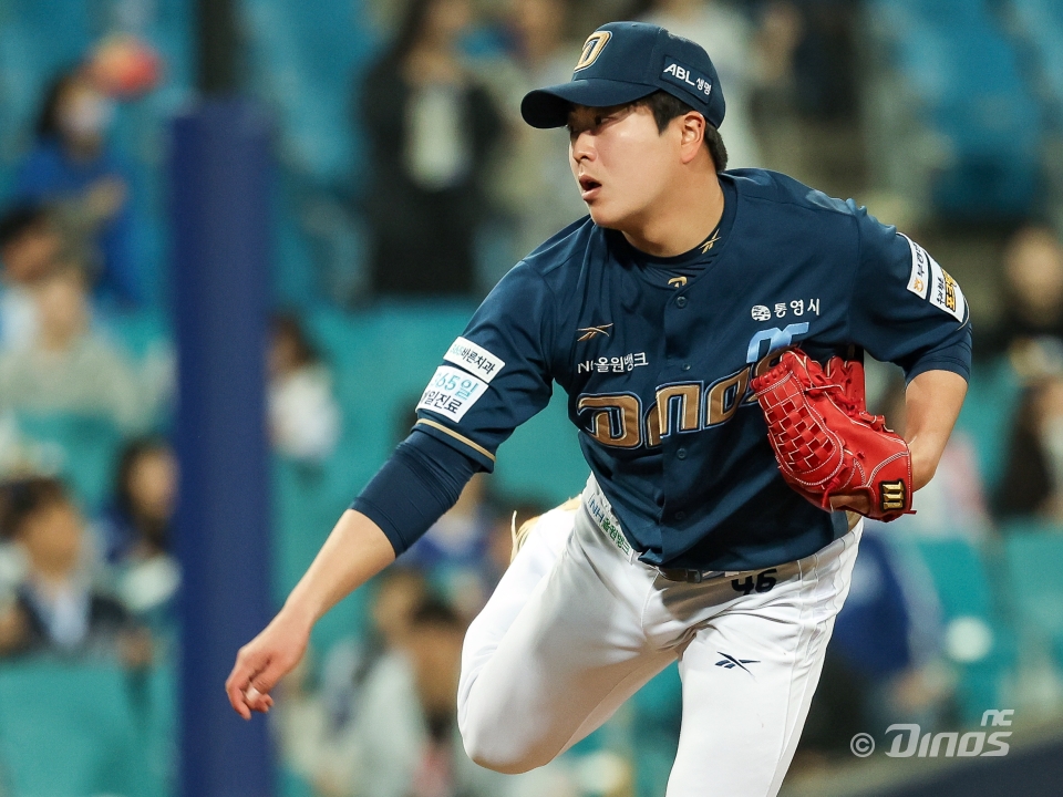NC 투수 손주환은 올 시즌 전천후 불펜 투수로서 팀에 활력을 불어넣고 있다. 성적은 올해 9경기 평균자책점 제로다. NC 다이노스