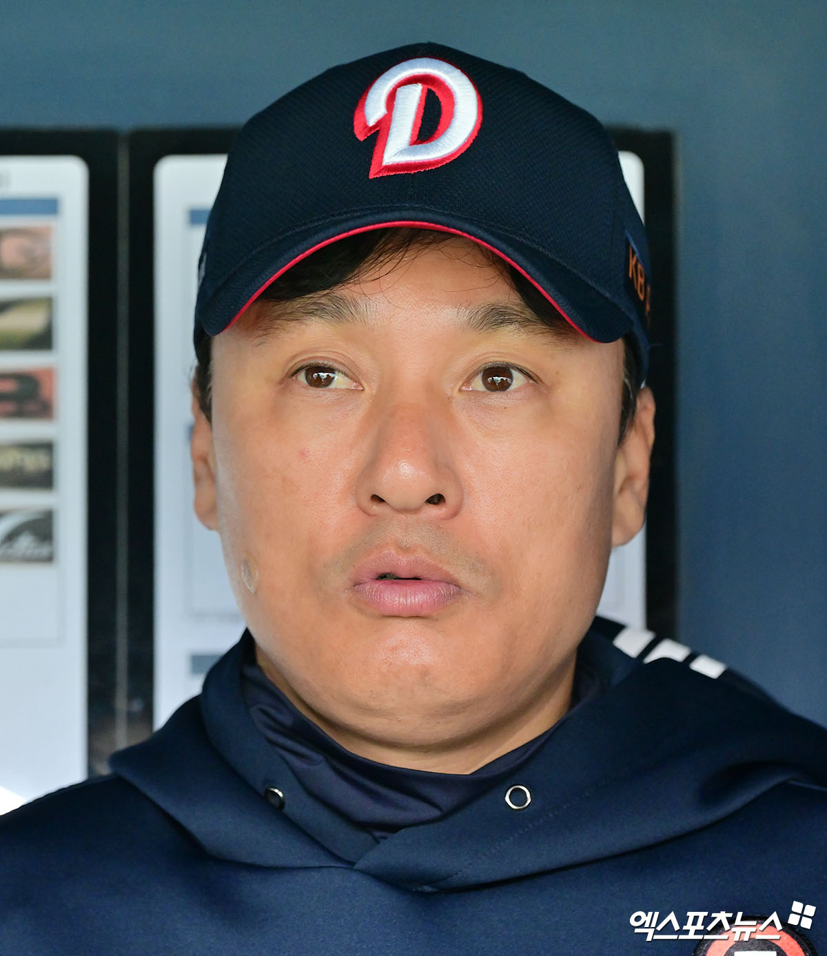 두산 베어스 이승엽 감독이 정규시즌 경기를 앞두고 인터뷰에 임하고 있다. 엑스포츠뉴스 DB