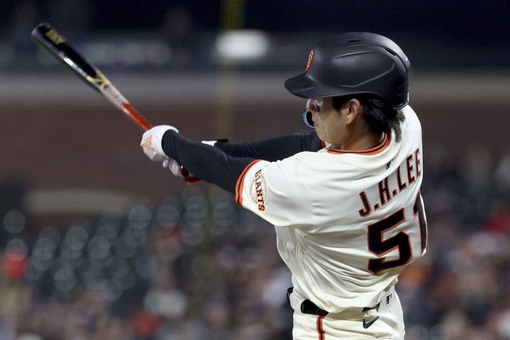 미국 메이저리그 공식 홈페이지 MLB닷컴의 샌프란시스코 자이언츠 담당 기자 마리아 과르다도가 2025 시즌 샌프란시스코 초반 돌풍의 원동력으로 이정후의 활약을 꼽았다. 사진 연합뉴스
