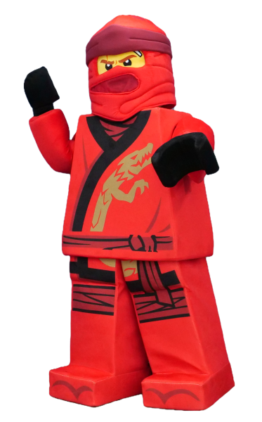 LG는 다음달 2일부터 4일까지 잠실구장에서 열릴 '2025 신한 SOL Bank KBO 리그' SSG와 홈 3연전에 '엘린이데이'를 진행한다. 사진은 4일 시구자 레고 닌자고 캐릭터 카이. LG 트윈스