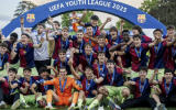 이승우 후배들이 '트레블' 해냈다!…바르셀로나, UEFA 유스리그 우승+3관왕→성인 남·녀팀도 '싹쓸이 트레블' 도전 