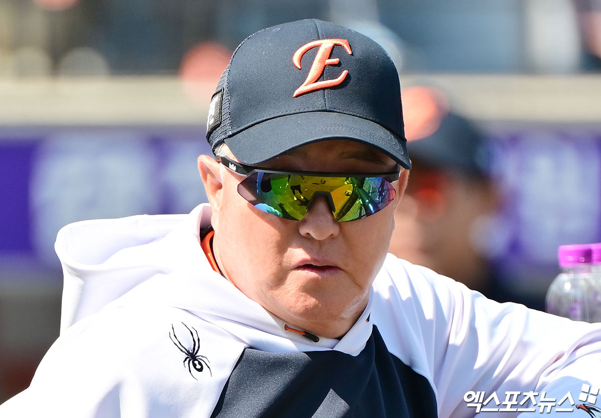 김경문 한화 감독이 예상했던 대로 1일 대전한화생명볼파크에서 열릴 '2025 신한 SOL Bank KBO 리그' LG와 정규시즌 여섯 번째 맞대결은 우천 취소됐다. 팀은 9연전 기간 재정비할 시간을 얻었다. 엑스포츠뉴스 DB