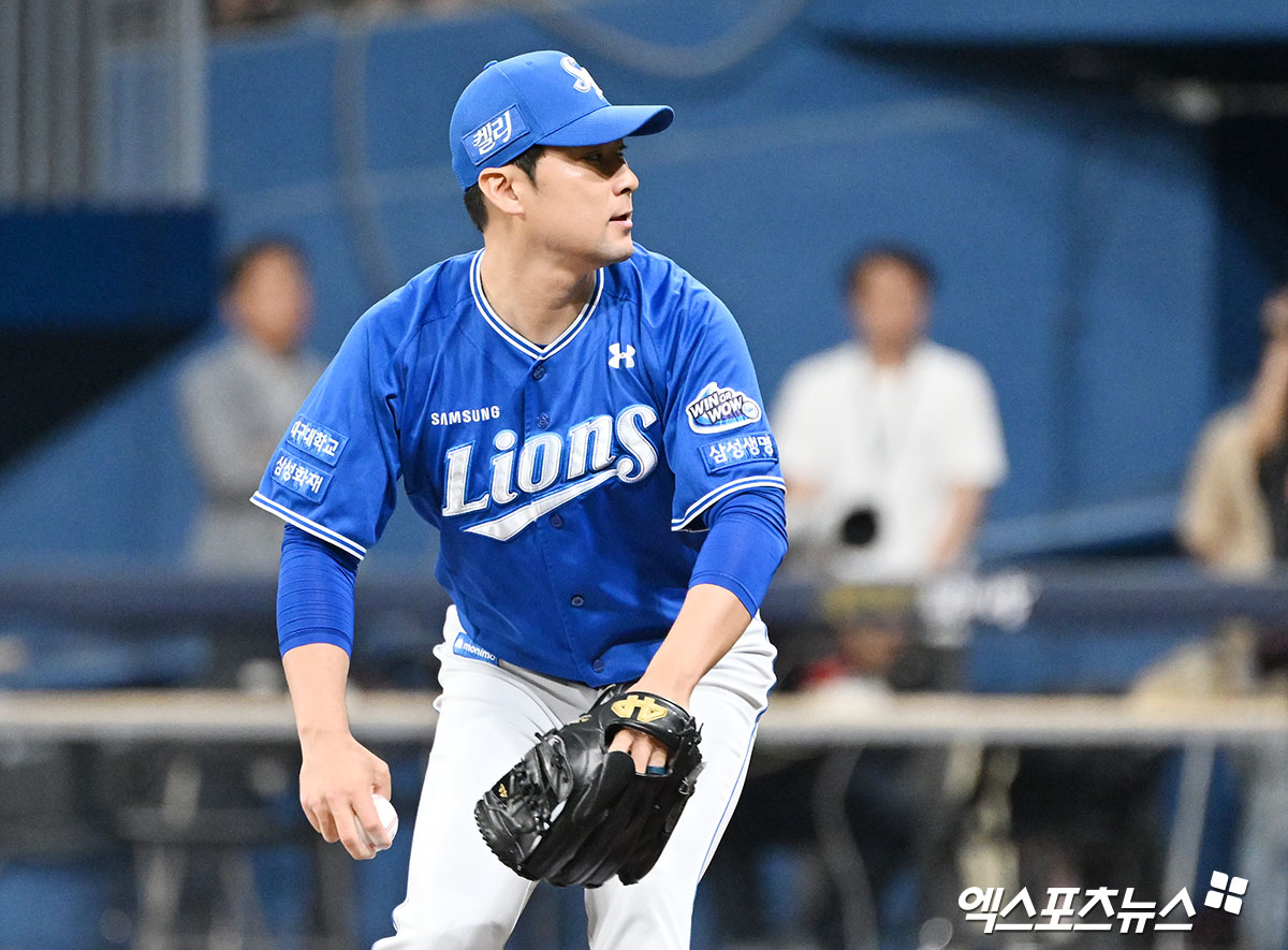 삼성 라이온즈 구원투수 임창민이 지난해 정규시즌 경기에 등판해 투구하고 있다. 엑스포츠뉴스 DB