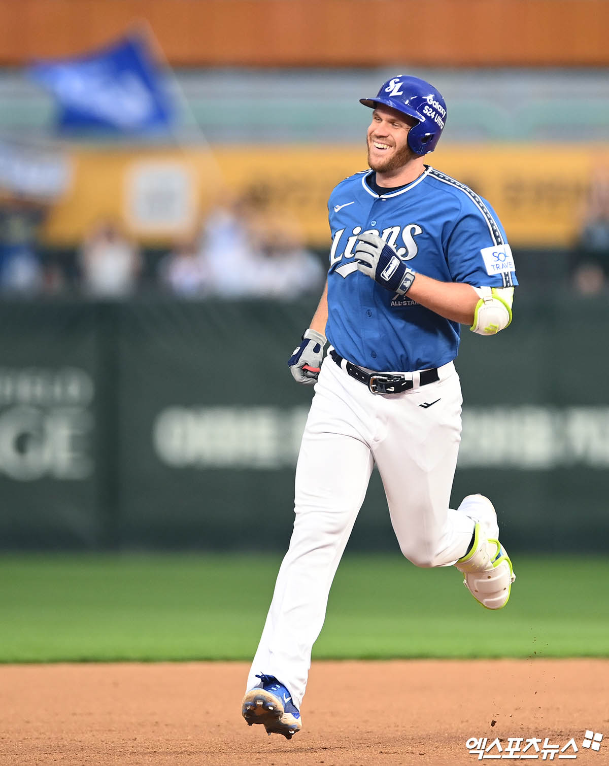 2024 시즌 KBO리그 삼성 라이온즈에서 뛰었던 미국인 타자 데이비드 맥키넌. 사진 엑스포츠뉴스 DB