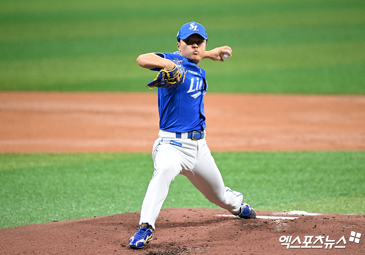 삼성 라이온즈 이승민. 엑스포츠뉴스 DB