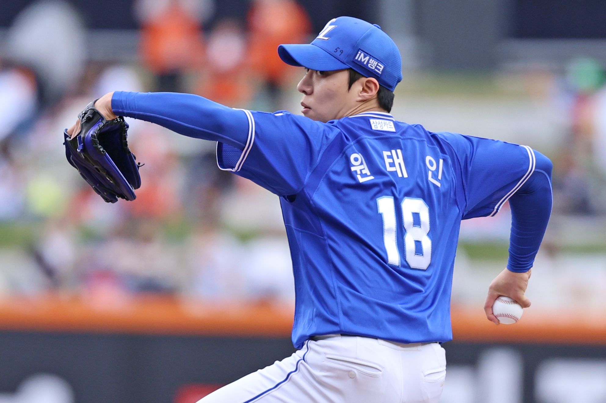 6일 대전 한화생명 볼파크에서 열린 2025 신한 SOL Bank KBO리그 삼성 라이온즈와 한화 이글스의 경기, 삼성은 1-3 패배를 당하며 4연패 수렁에 빠졌다. 삼성 라이온즈