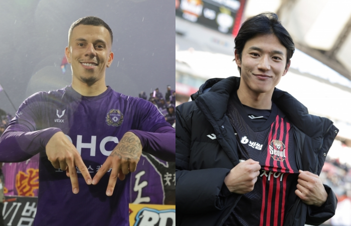 2라운드의 복수를 꿈꾸는 FC안양이 주포 모따를 벤치에 앉힌 채 마테우스와 김운에게 팀의 공격을 맡긴다. 연패 탈출을 노리는 FC서울은 주장 린가드를 선발 제외하는 강수를 둔 대신해 핵심 선수인 정승원이 선발 명단에 복귀했다. 사진 한국프로축구연맹