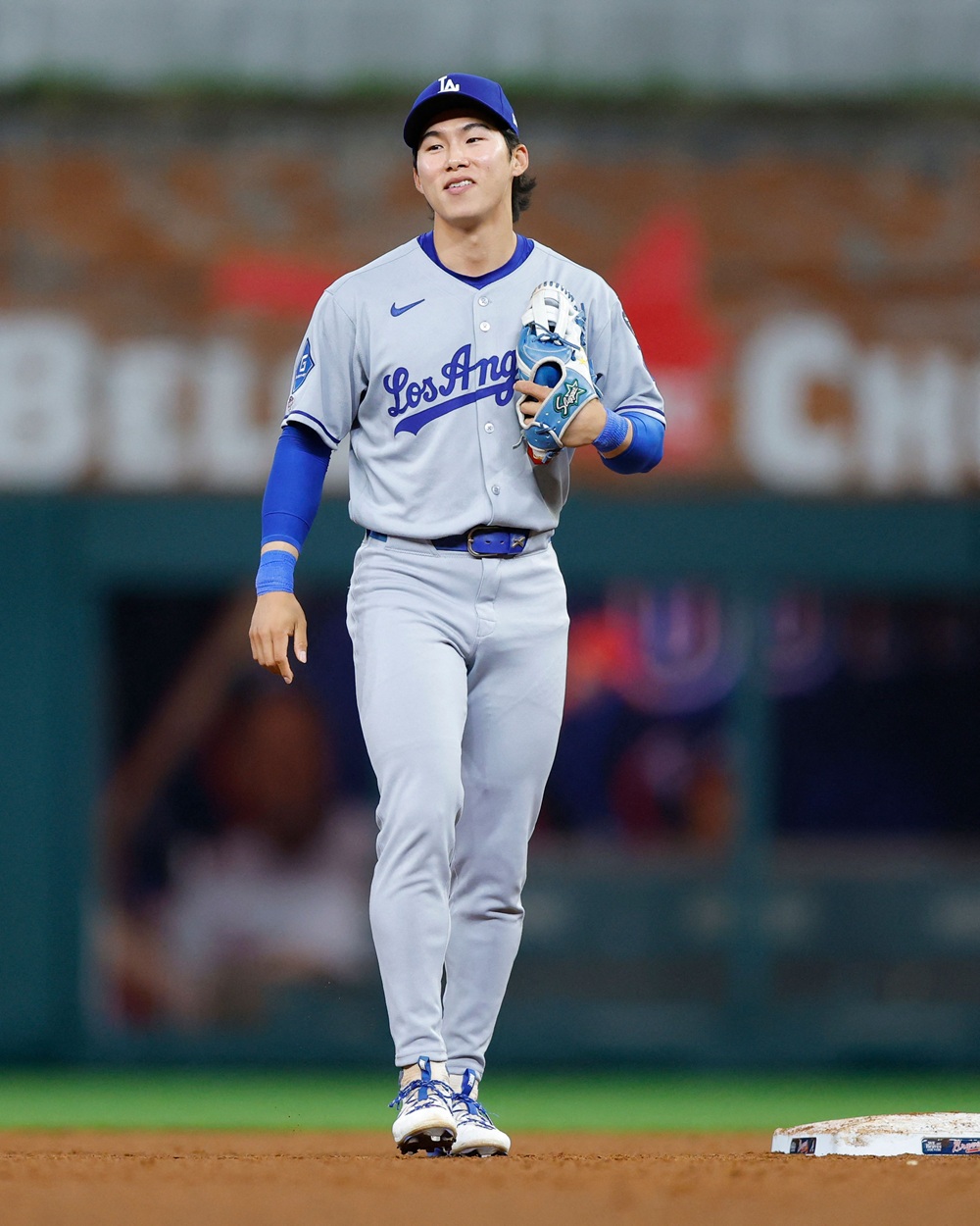 미국 메이저리그 LA 다저스의 김혜성이 7일(한국시간) 미국 플로리다주 마이애미 론디포 파크에서 열린 마이애미 말린스와의 경기에서 1안타 1득점을 기록했다. 사진 연합뉴스