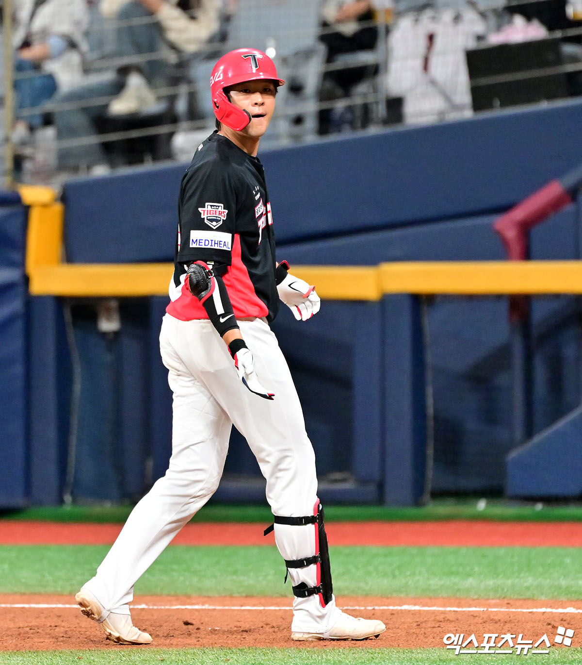 지난 6일 고척스카이돔에서 열린 키움 히어로즈전에서 대타로 출전, 결승타를 기록했던 KIA 타이거즈 김규성. 사진 엑스포츠뉴스 DB