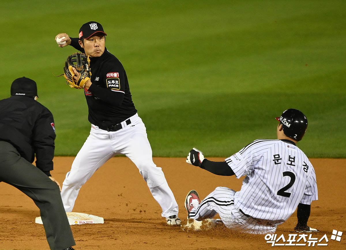 KT 위즈가 오는 11일 수원 롯데 자이언츠전에서 신본기의 은퇴식을 진행한다. 엑스포츠뉴스 DB