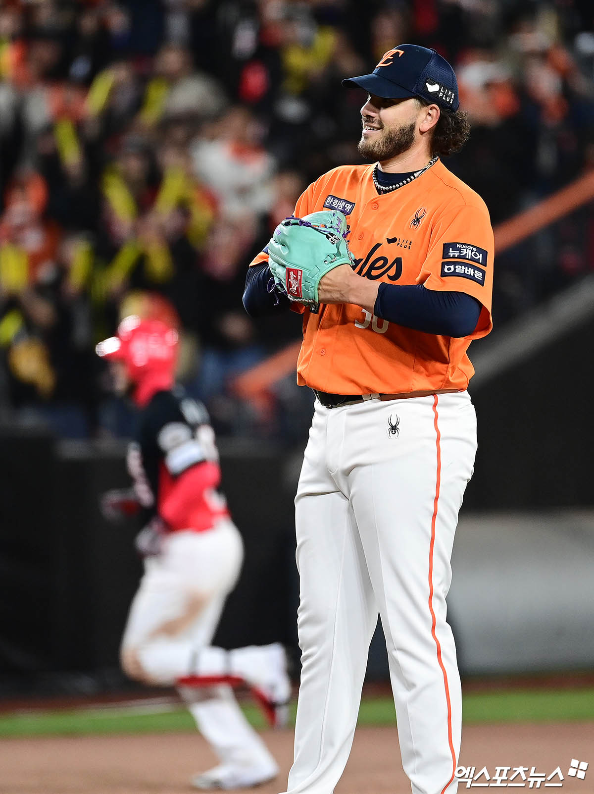 한화 이글스 외국인 투수 코디 폰세가 KBO가 8일 발표한 2025 시즌 3~4월 월간 MVP를 수상했다. 사진 엑스포츠뉴스 DB