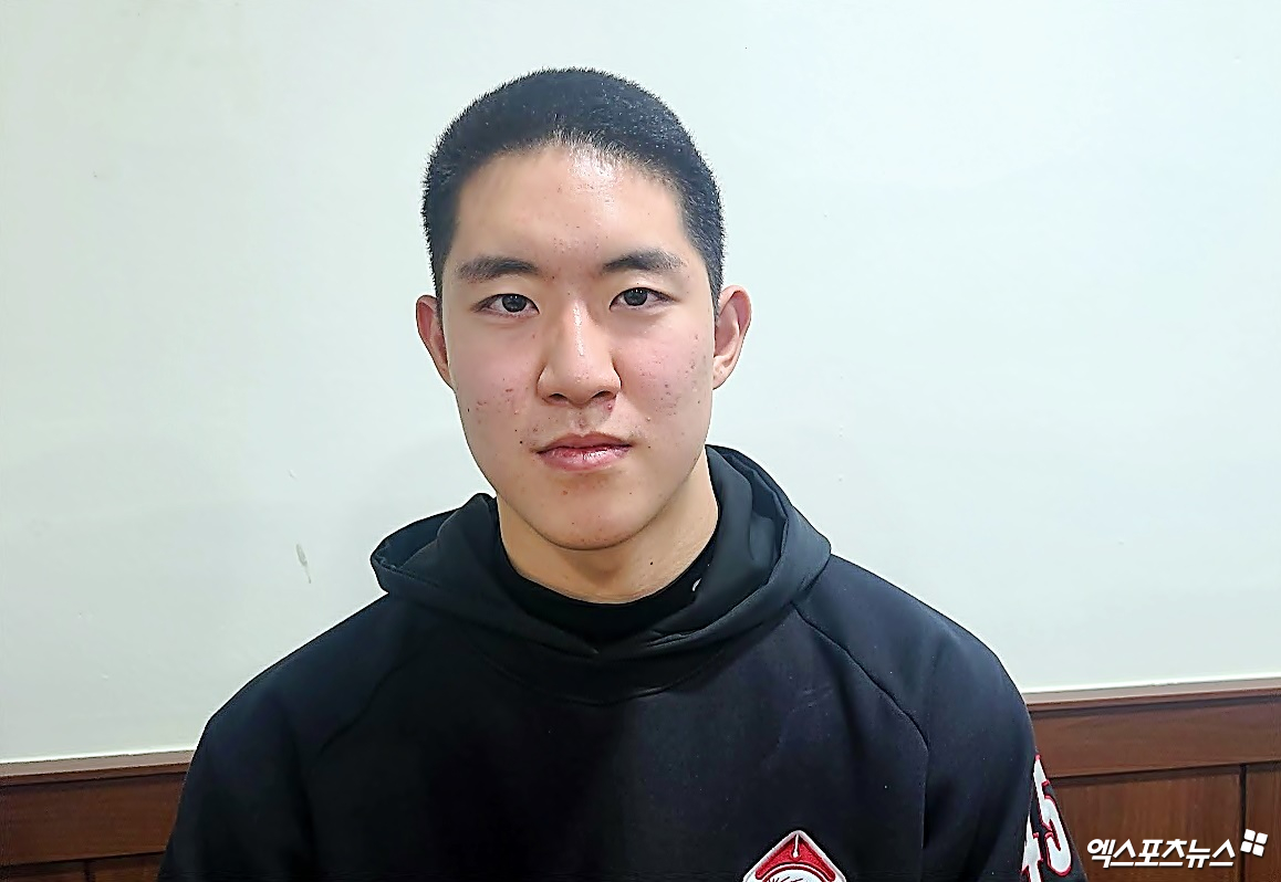 장충고 투수 문서준. 엑스포츠뉴스 DB