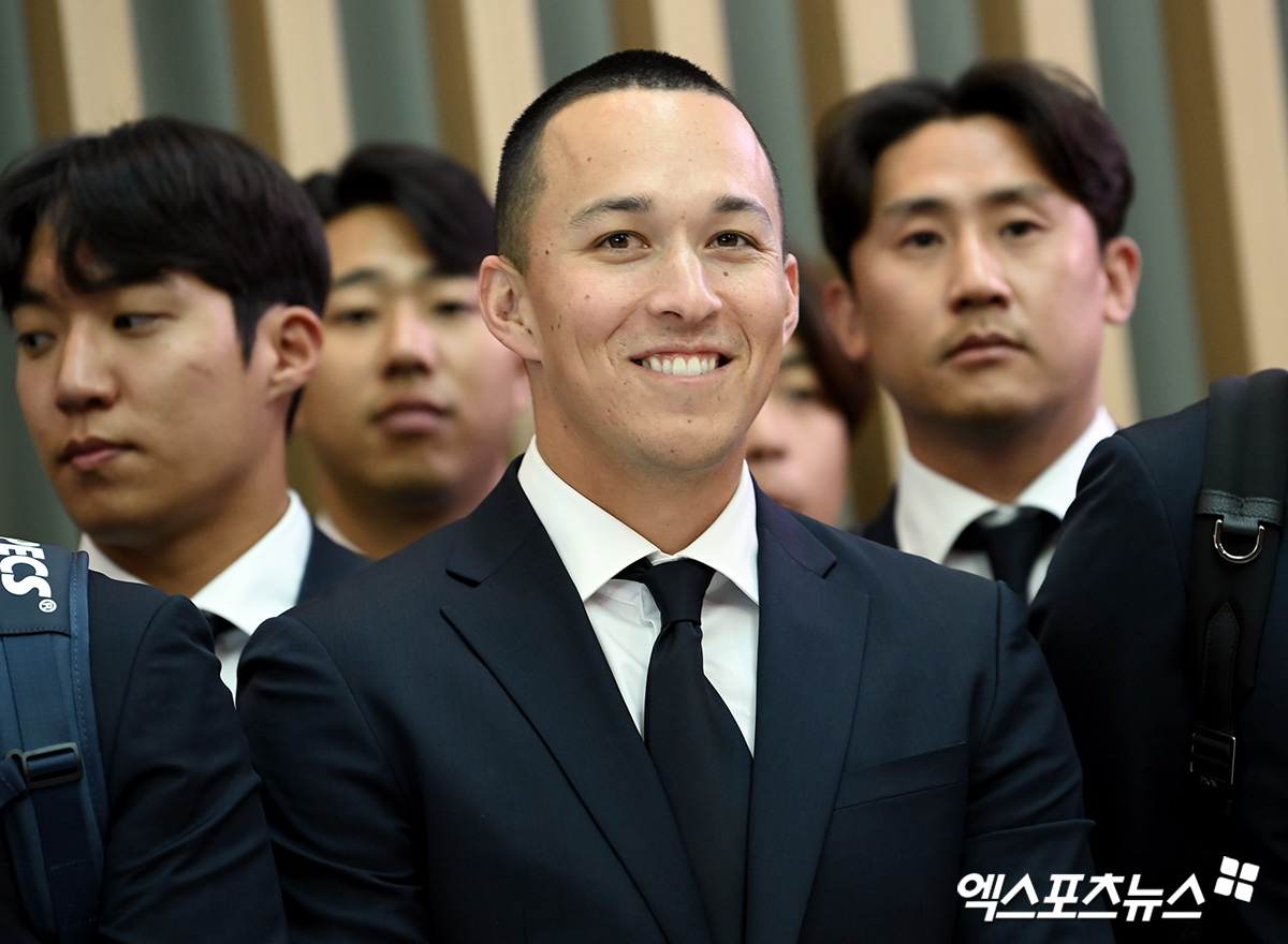 지난 2023년 미국 태생 선수로는 최초로 한국 야구 국가대표팀에 선발, 월드베이스볼클래식(WBC) 출전했던 토미 에드먼(현 LA 다저스). 사진 엑스포츠뉴스 DB