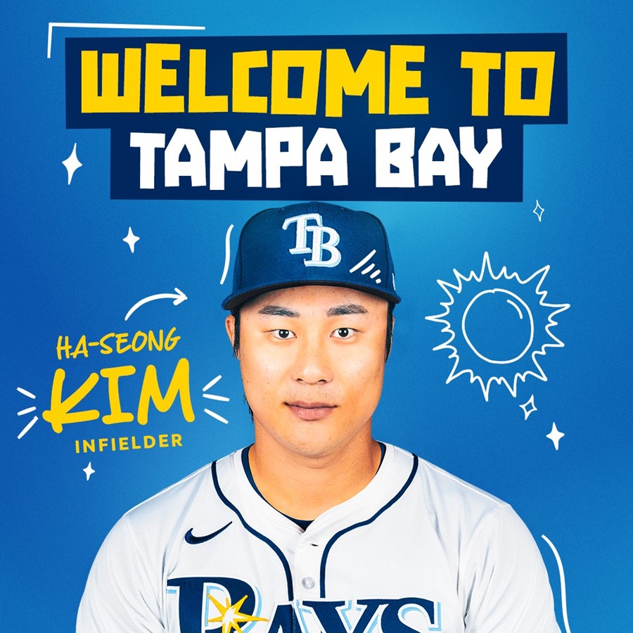 탬파베이 레이스 김하성이 어깨 수술 후 재활을 마친 뒤 이번 주말 마이너리그에서 실전 경기에 나설 예정이다. 탬파베이 레이스 공식 SNS