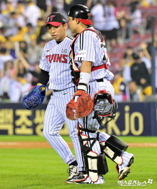 LG '한화에 승리'[포토]