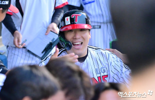 김현수 '홈런 치고 돌아왔어'[포토]