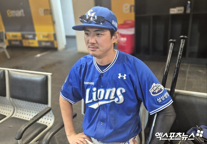 삼성 라이온즈 캡틴 구자욱이 5일 인천 SSG랜더스필드에서 열린 2025 신한 SOL Bank KBO리그 SSG 랜더스와의 팀 간 9차전에서 결승타를 기록, 팀 연패 탈출을 이끌었다. 사진 엑스포츠뉴스