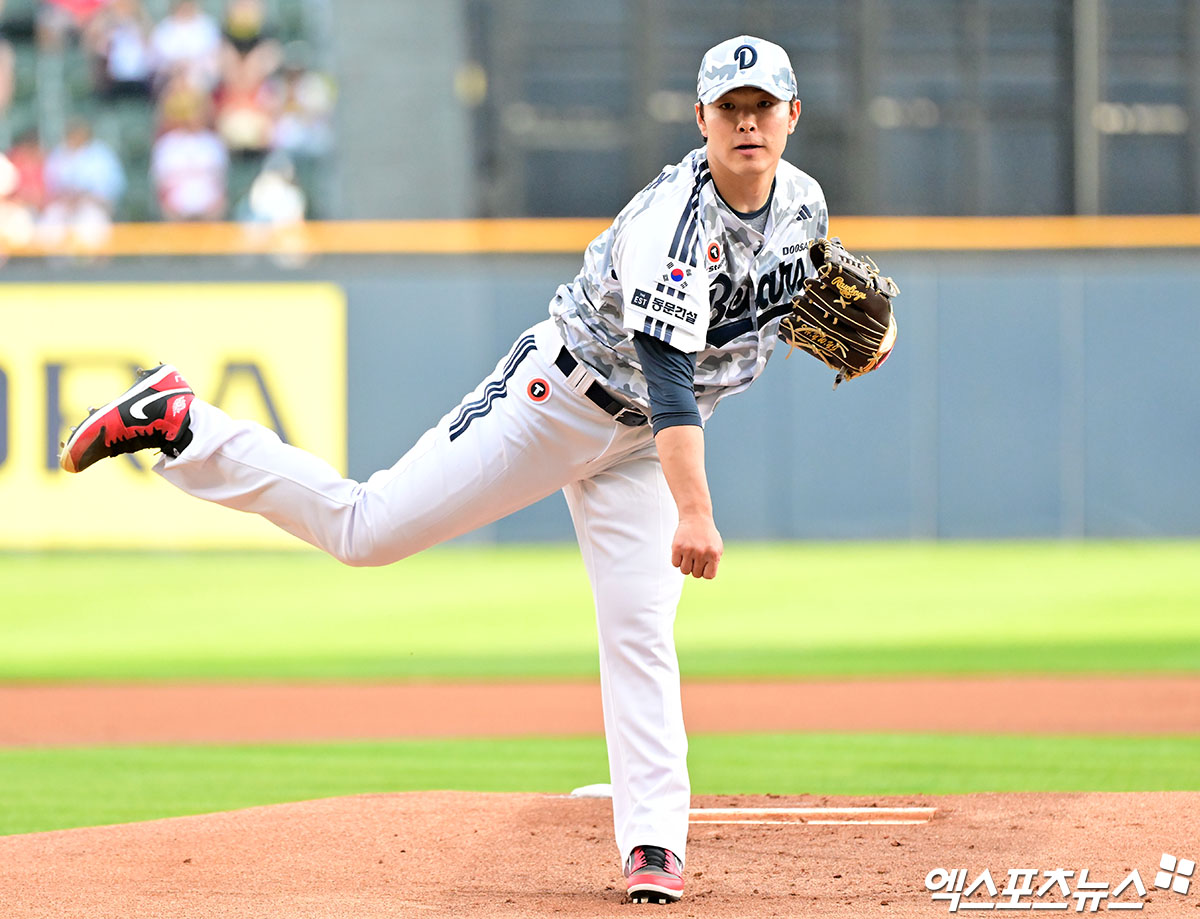 두산 베어스 최원준. 엑스포츠뉴스 잠실, 김한준 기자