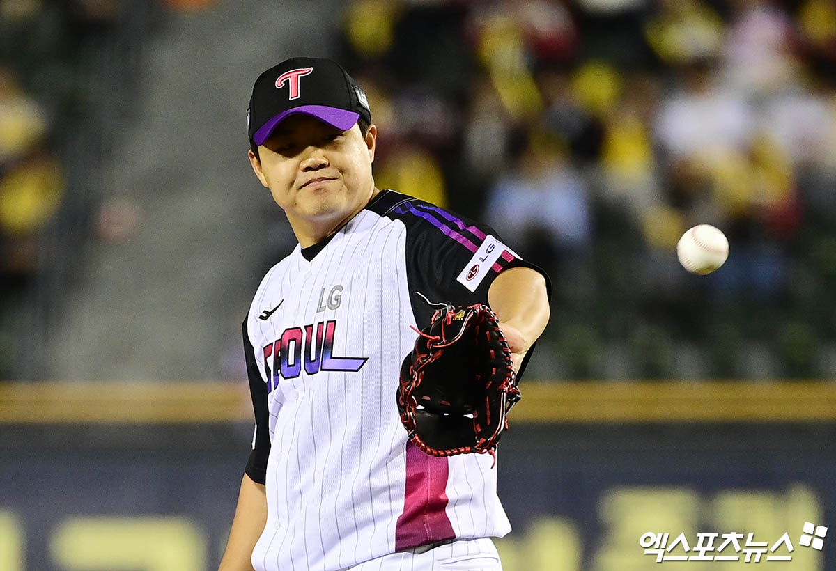 LG 트윈스 우완 장현식이 6월 7일 1군 엔트리에 등록된다. 사진 엑스포츠뉴스 DB