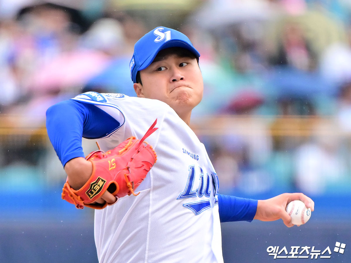 삼성 라이온즈 선발투수 이승현. 엑스포츠뉴스 DB