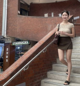 '싱글맘' 한그루, 시장서 과감 초미니룩…쭉 뻗은 각선미