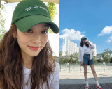 '강경준♥' 장신영, '두 아들맘' 안 믿기는 '늘씬 미모' [★해시태그]