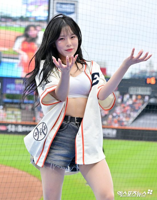 유진경 치어리더 '글래머러스한 몸매'[엑's HD포토]