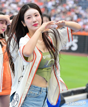 김연정 치어리더 ‘미모가 반짝’[엑's HD포토]