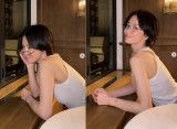 '노출도 품격 있게'…송혜교니까 가능한, 우아한 민소매룩 자태 