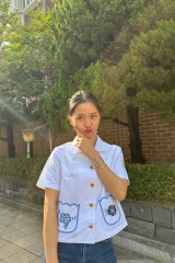 오마이걸 미미, 서 있기만 해도 '귀여움 폭발'…행복 만땅 [★해시태그]