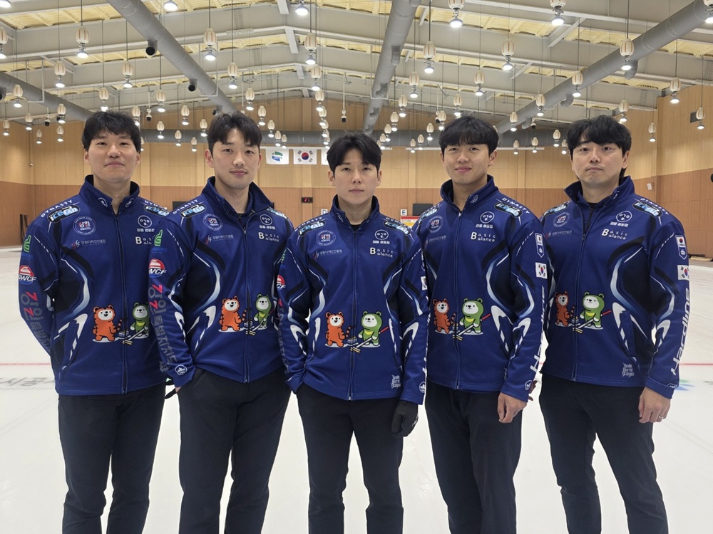 남자 컬링 강원도청 선수들. 2025 한국컬링선수권대회 겸 컬링 국가대표 선발전이 오는 19일부터 27일까지 9일간 의정부컬링경기장에서 개최된다. 대한컬링연맹
