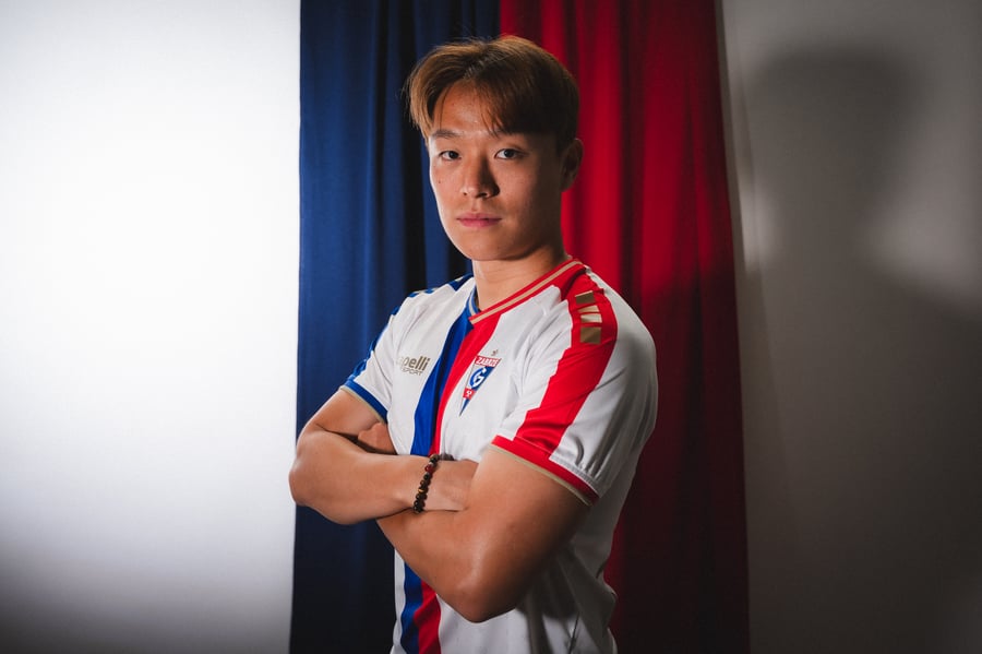 구르니크 자브제가 18일(한국시간) 공식 홈페이지를 통해 고영준 영입을 발표했다. 자브제