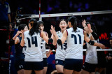 女 배구, 세계 3위 튀르키예와 격차 실감…문지윤 분전에도 0-3 완패 '17위'