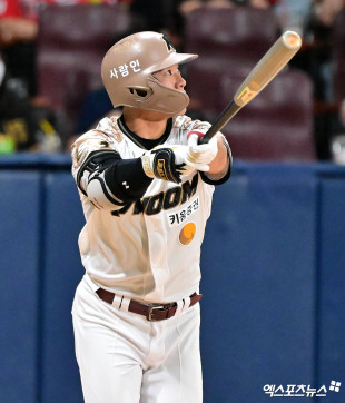 송성문 ‘홈런에는 조금 모자르다’[포토]