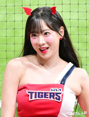 김한나 치어리더 ‘섹시한 악마’[엑's HD포토]