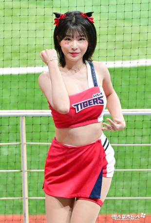 천소윤 치어리더 ‘앙증맞은 악마’[엑's HD포토]