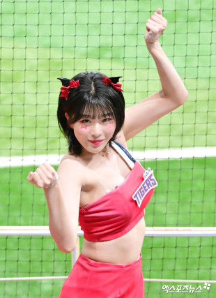 천소윤 치어리더 ‘앙칼진 고양이’[엑's HD포토]