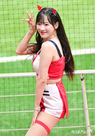 김한나 치어리더 ‘큐트 미소’[엑's HD포토]
