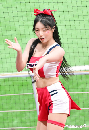 유세빈 치어리더 ‘눈빛이 강렬’[엑's HD포토]