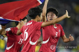 골골골골골골골골골골! 北 축구, '골폭탄 위력' 뽐냈다…여자 아시안컵 예선 타지키스탄 10-0 대파→전반에만 8골 쏟아부었다