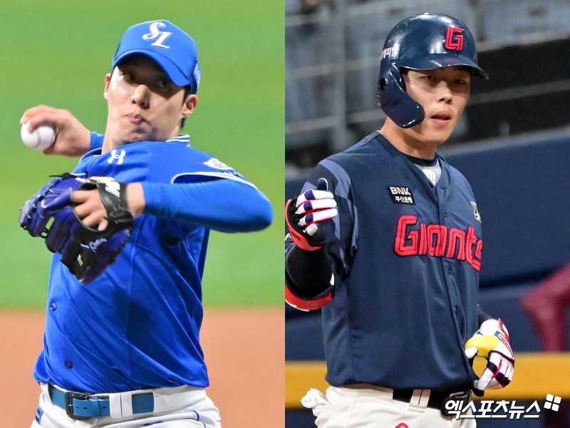 삼성 라이온즈 원태인과 롯데 자이언츠 고승민이 12일 대전 한화생명 볼파크에서 열리는 2025 신한 SOL Bank KBO 올스타전에 출전하지 못하게 됐다. 두 선수 모두 베스트12에 선정됐지만, 부상으로 인해 각각 롯데 박세웅, 삼성 류지혁으로 교체됐다. 엑스포츠뉴스 DB
