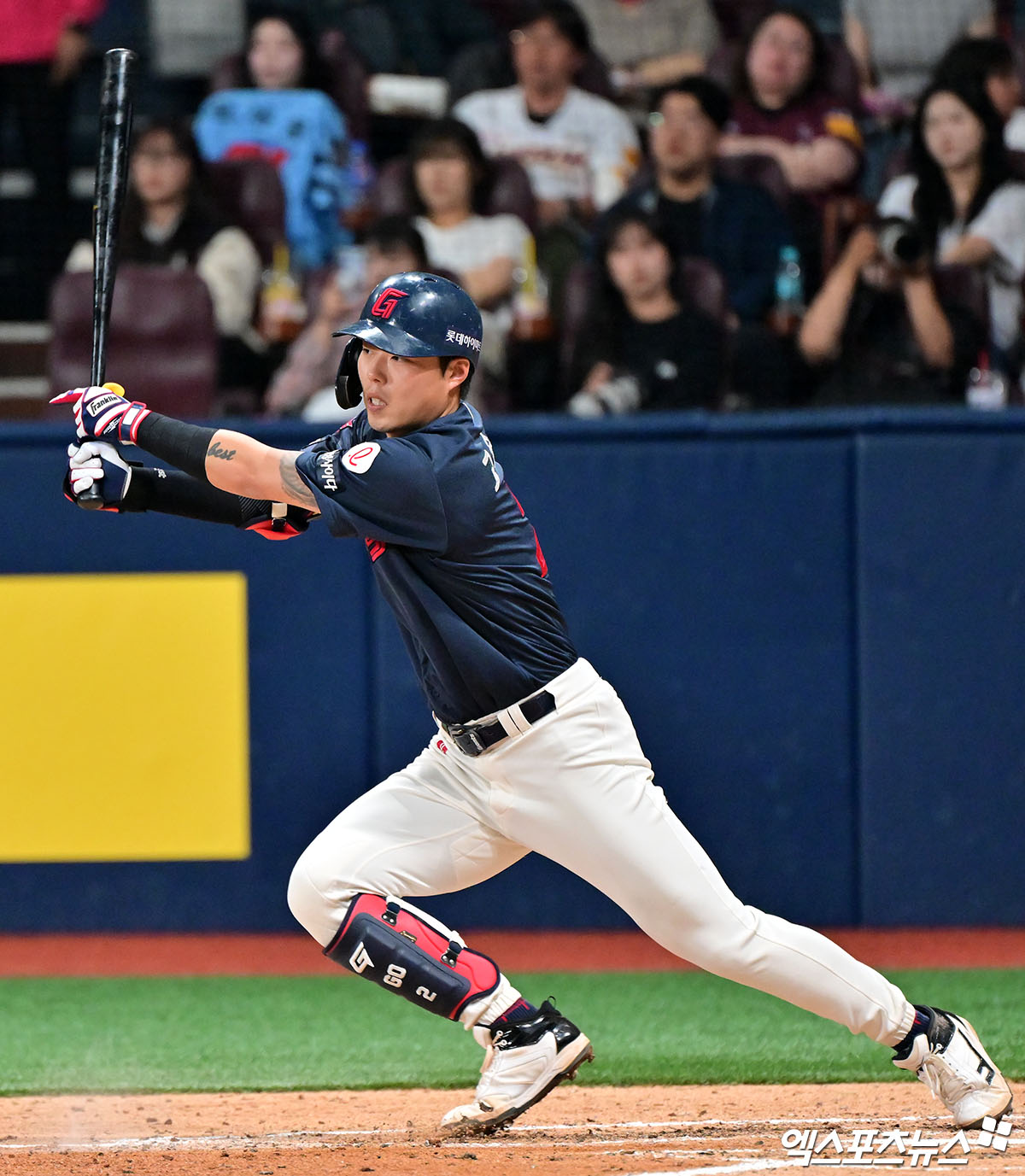 롯데 자이언츠 고승민이 12일 대전 한화생명 볼파크에서 열리는 2025 신한 SOL Bank KBO 올스타전에 출전하지 못하게 됐다. 베스트12에 선정됐지만, 부상으로 인해 삼성 류지혁으로 교체됐다. 엑스포츠뉴스 DB