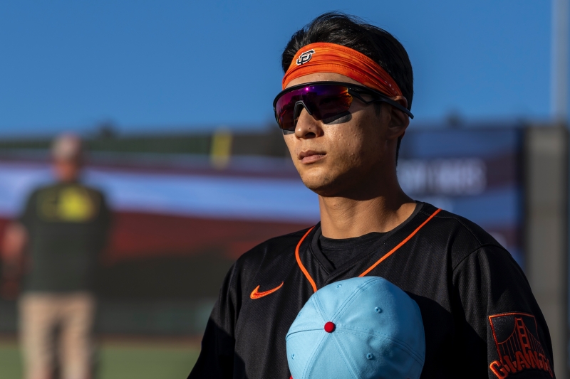 샌프란시스코 자이언츠 이정후가 7일(이하 한국시간) 미국 캘리포니아주 새크라멘토의 수터 헬스 파크에서 열리는 2025 메이저리그 애슬레틱스와의 원정경기 선발 라인업에서 제외됐다. AFP연합뉴스