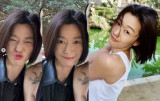 [★해시태그] 긴 머리 전지현, 단발 싹둑 '확' 달라져…10년은 어려져 화제