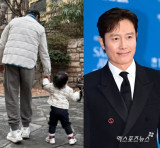 美 휩쓴 이병헌, 남매 앞 '그저 아빠'…운동회→잠옷 산책 '현실 모멘트' [엑's 이슈]